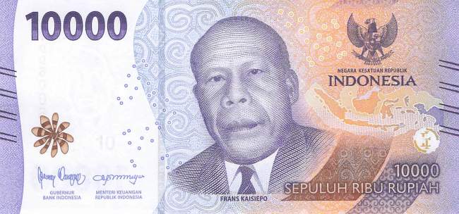 Indonesien 10000 Rupiah 2025 p165